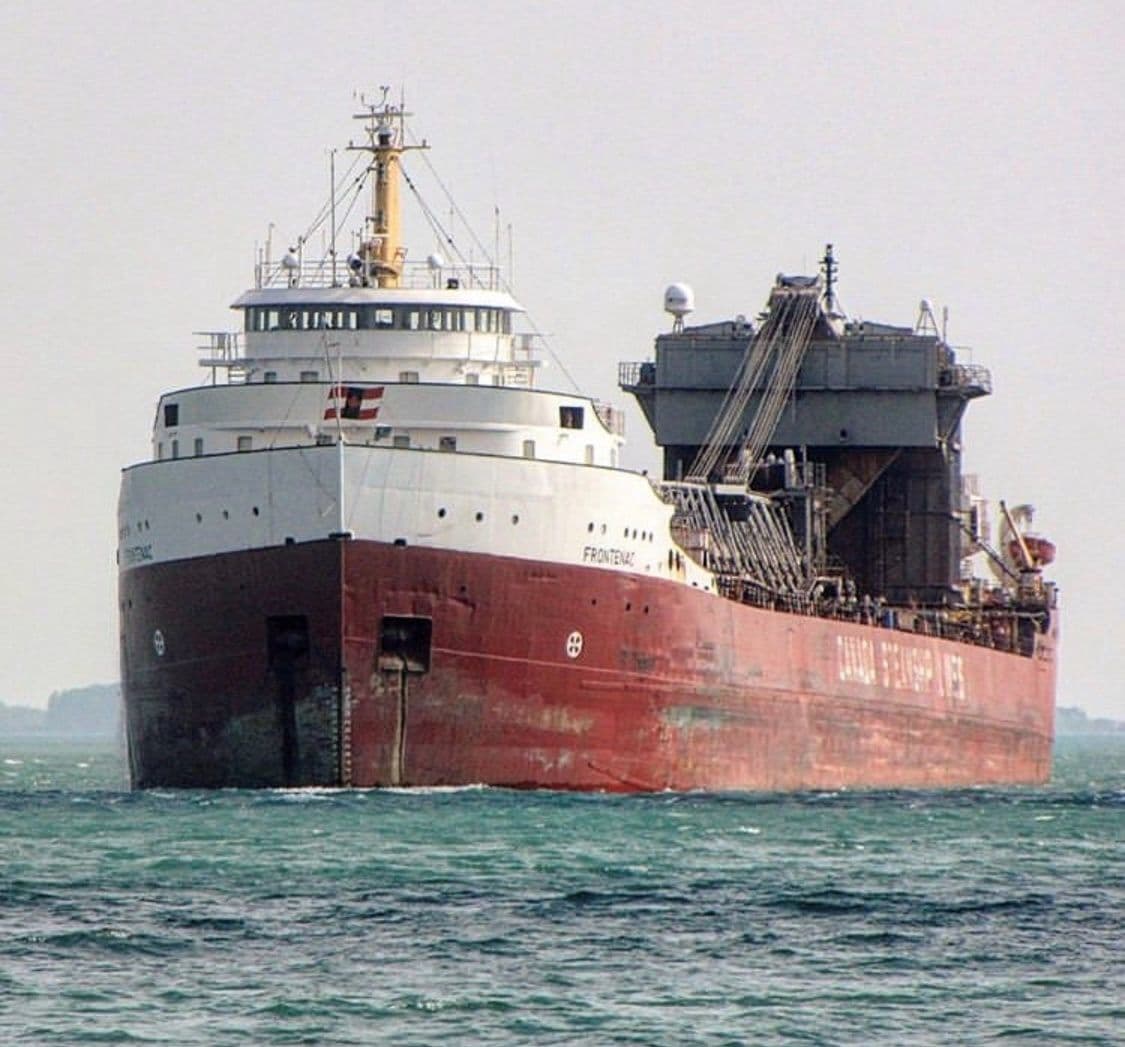 Frontenac Ship using Lignum Vitae Bearings
