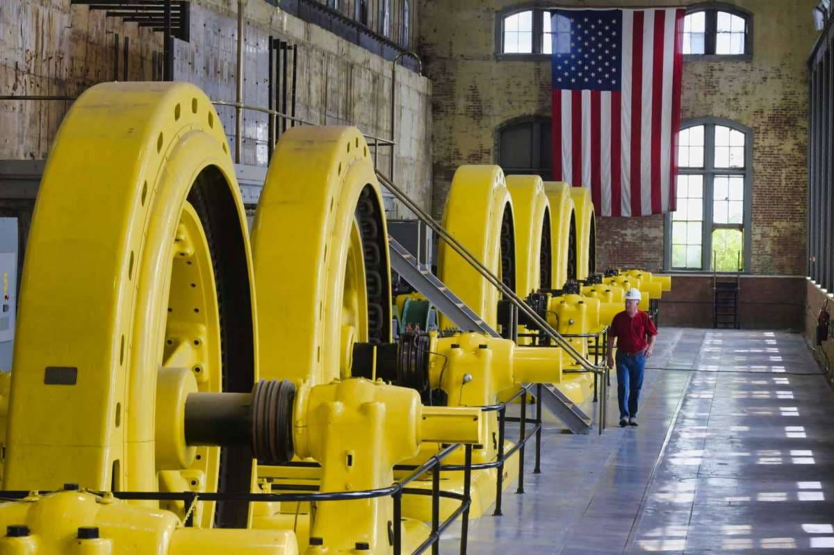 Mechanicsville, NY Hydro Plant using Lignum Vitae bearings